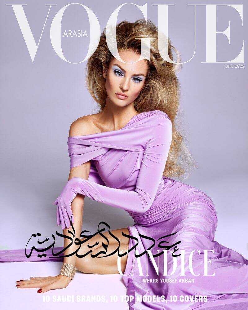 Vogue Arabia June 2023 Cover–Candice Swanepoel